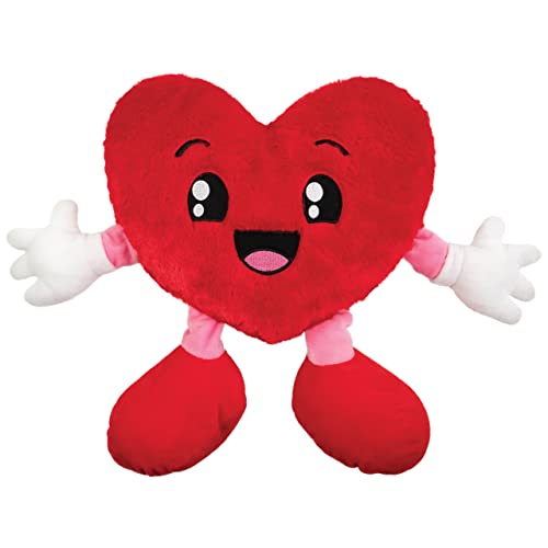 Scentco Sweetheart Heart 10 Patented Gourmet Strawberry Scented Stuffed Plush Valentines Gifts for Kids Gift Guide - Image 1