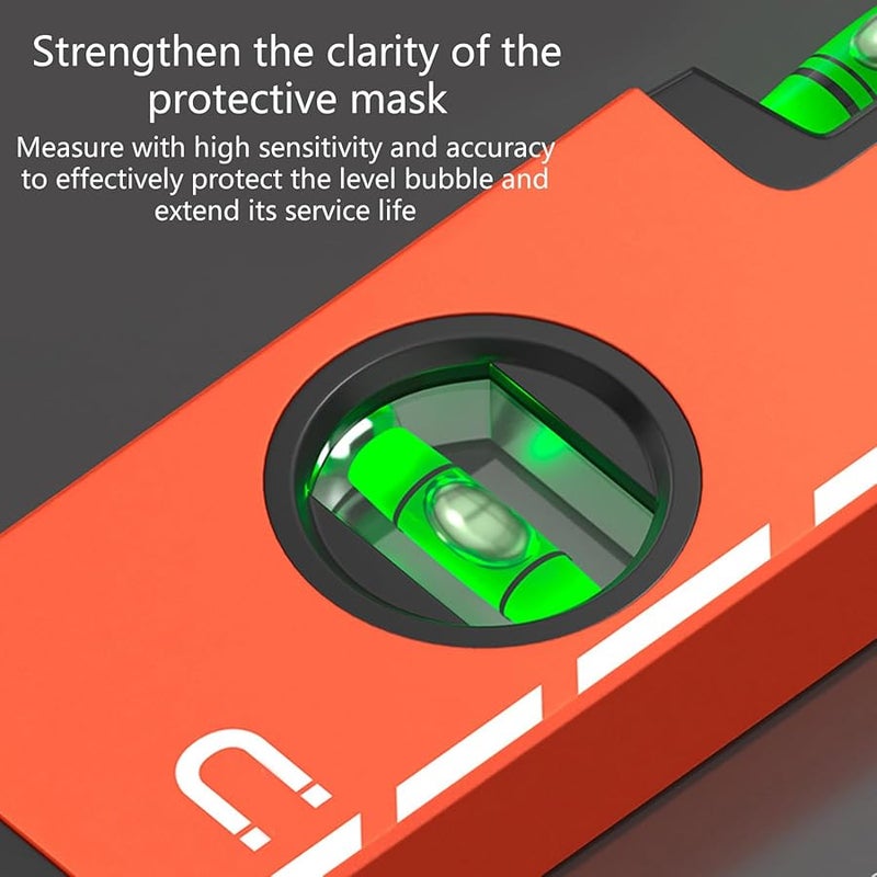 مستوى رقمي 600 مم قياس زاوية عالي الدقة شاشة عرض LED مسطرة مغناطيسية - Image 4