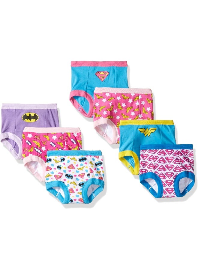 DC Comics Toddler Potty Training Pants with Superman, Batman & Wonder Woman With Success Chart & Stickers - Image 1