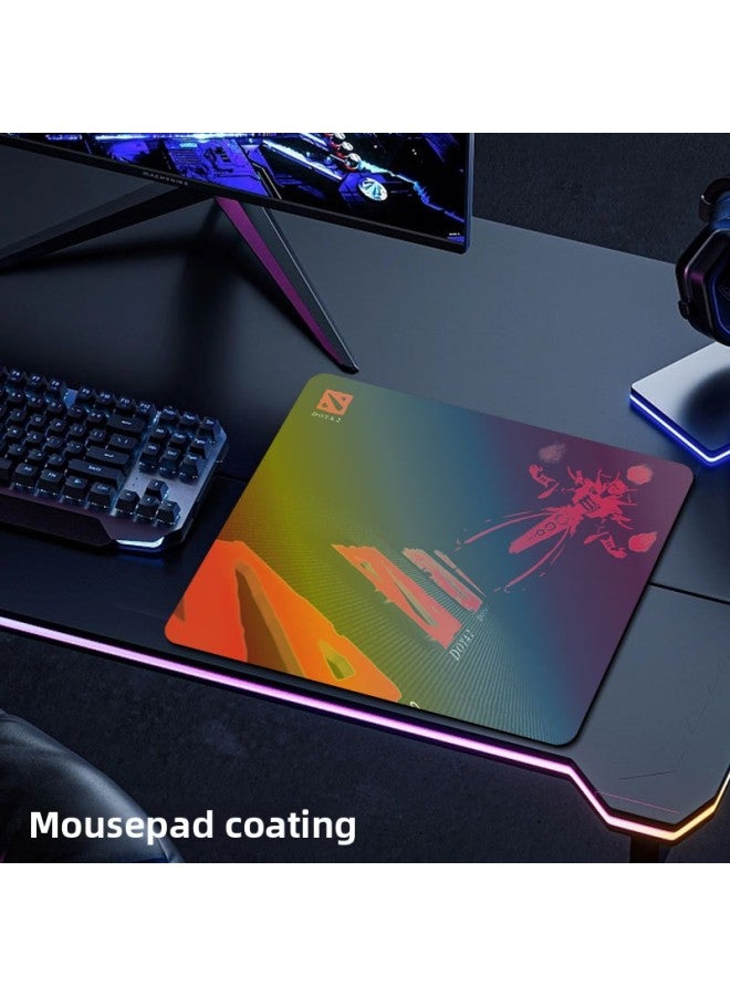 Firewire Competition Streamers Rainbow Magic Coated Coated Game Super Large Small Size Mouse Pad No Edge Fps E-Sports-Color:420*490*4-Pattern:28  - Image 1