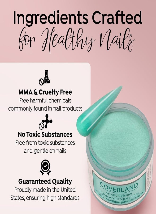 Tones Coverland Acrylic Nail Powder "Found Paradise" - Limited Edition Acrylic Powder for Nail Design, Sculpting, and Masking Nail Bed Imperfections - Professional Acrylic Nail Supplies - (1.5 Oz) - Image 2