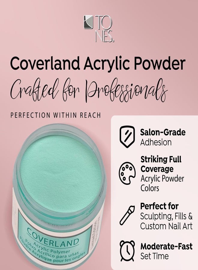 Tones Coverland Acrylic Nail Powder "Found Paradise" - Limited Edition Acrylic Powder for Nail Design, Sculpting, and Masking Nail Bed Imperfections - Professional Acrylic Nail Supplies - (1.5 Oz) - Image 3