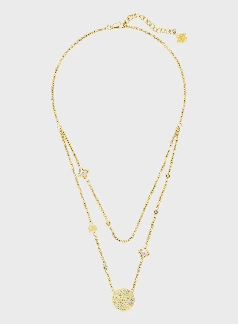 CERRUTI 1881 Chain Detail Layered Necklace