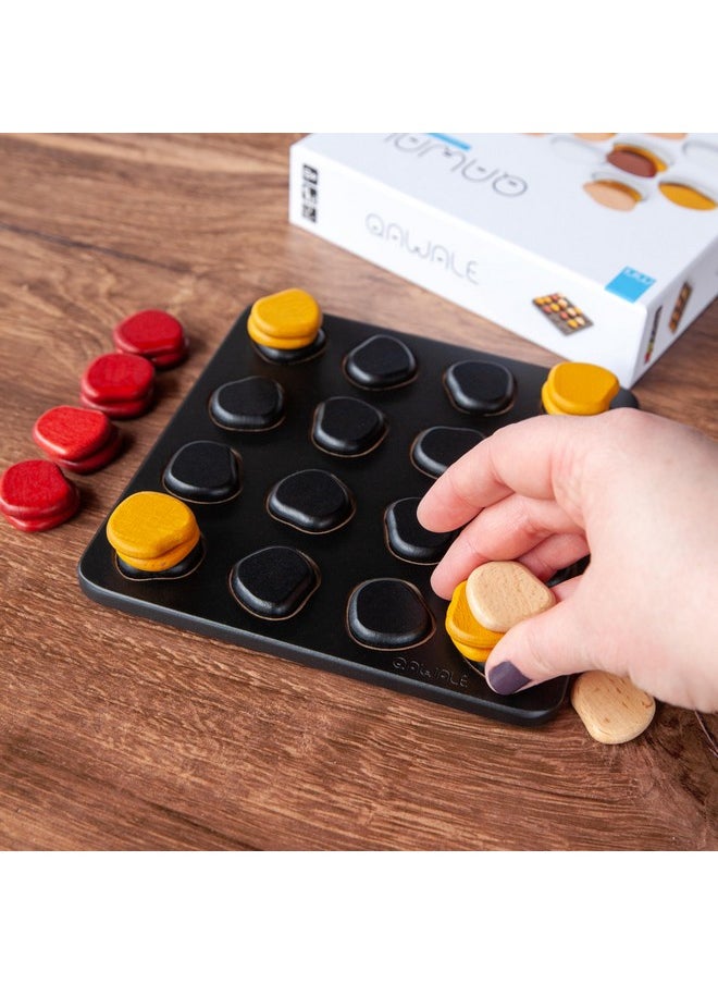 Gigamic Qawale Mini| Travel Friendly Strategy Game | Fun for Family Game Night | Ages 8+ | 2 Players | 15 Minutes  - Image 4
