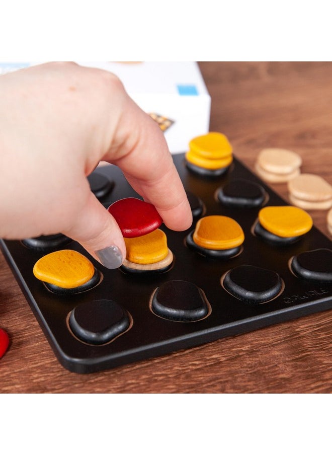 Gigamic Qawale Mini| Travel Friendly Strategy Game | Fun for Family Game Night | Ages 8+ | 2 Players | 15 Minutes  - Image 5
