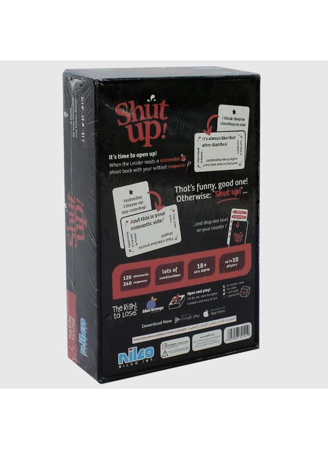 nilco Shut Up Card Game  - Image 2