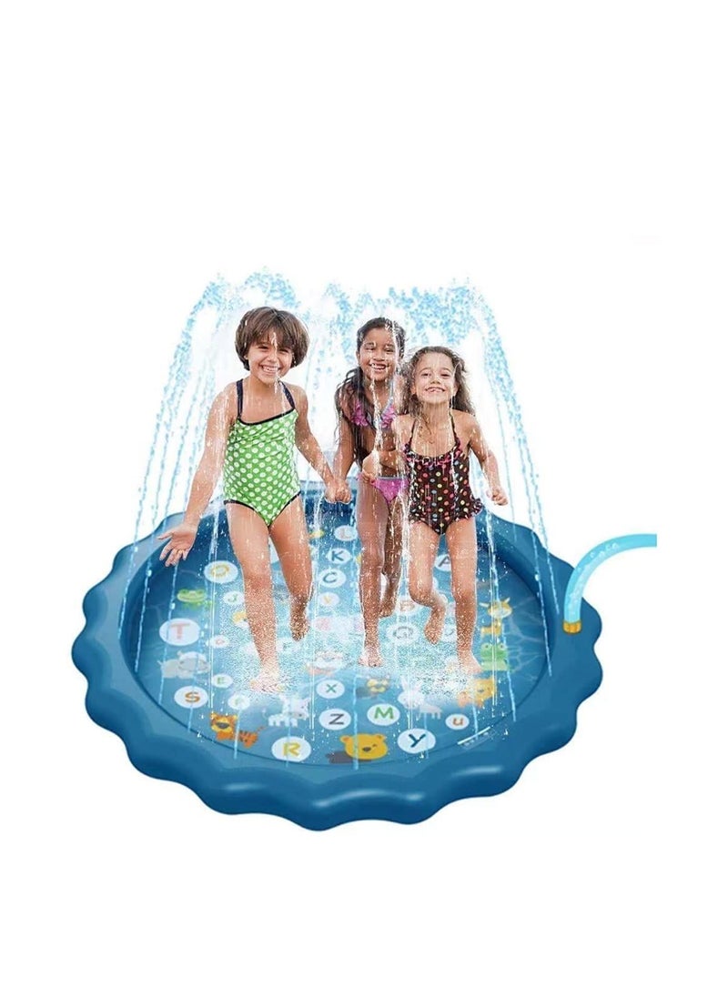 Cool Baby Coolbaby 3 in 1 Splash Mat, Sprinkler for Kids & Learning Wading Pool Dog Sprinkler 66.9 Inflatable Water Summer Toys Outdoor Play Mat for Babies and Toddlers  - Image 3