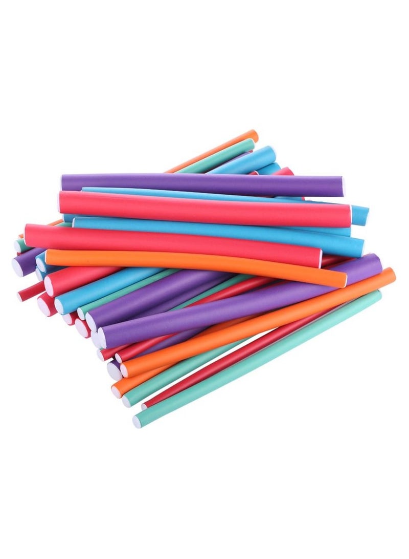BLOOMING TIME Flexible Curling Rods Foam Hair Rollers - 36 Pieces - Image 1