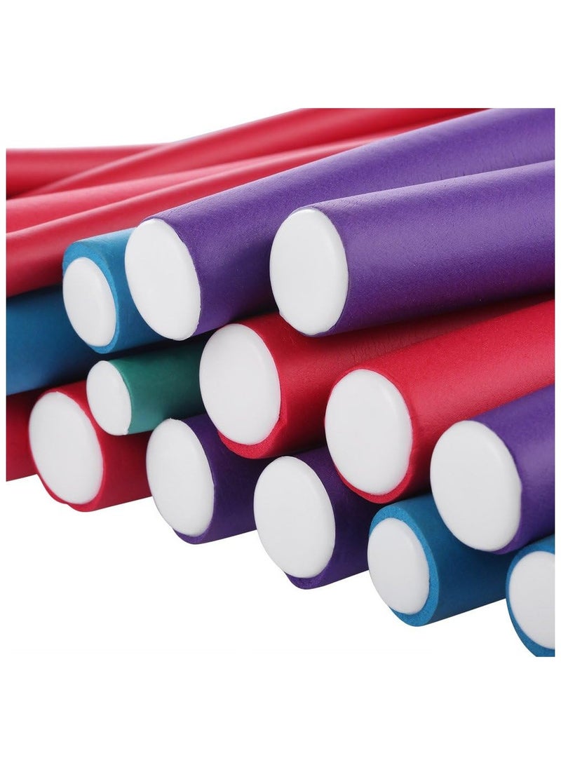 BLOOMING TIME Flexible Curling Rods Foam Hair Rollers - 36 Pieces - Image 5