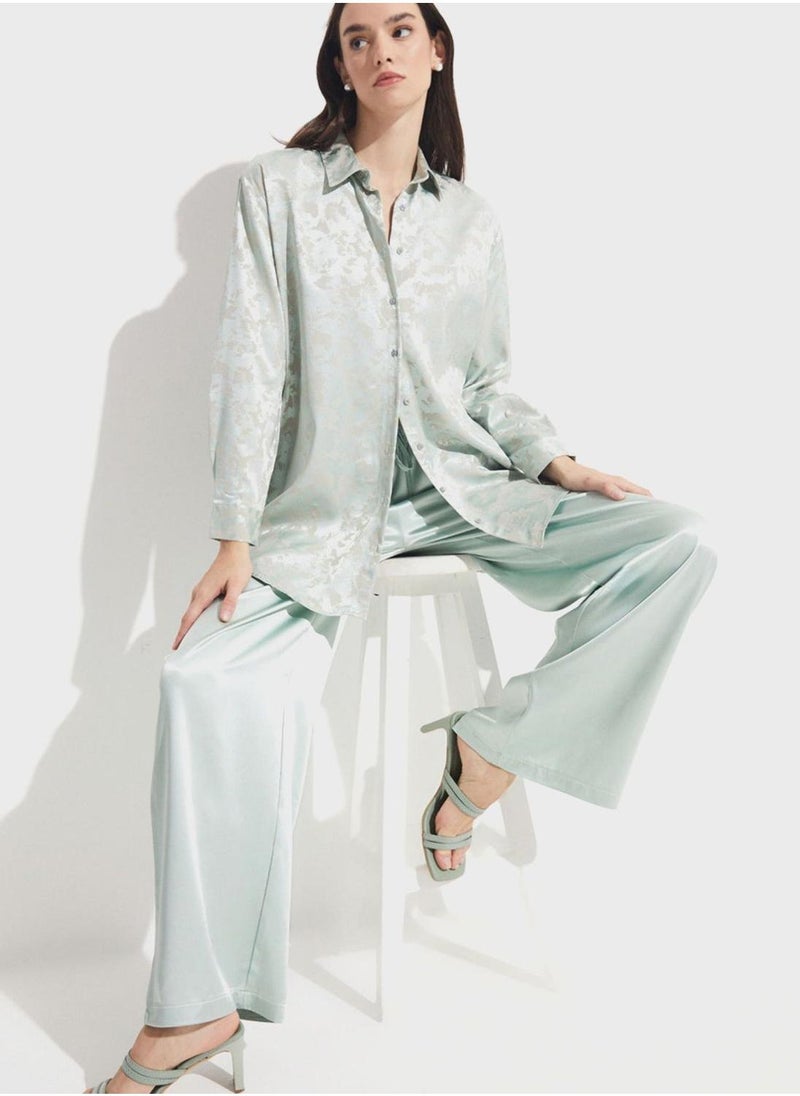 جون بنطلون بخصر مرتفع - Image 4