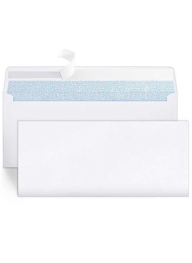 Joyberg 72 Packs #10 Envelopes, Business Envelopes, Envelopes Self Seal, Security Envelopes, Peel And Seal Closure, Size 4-1/8 X 9-1/2 Inches, White, 26Lb - Image 1