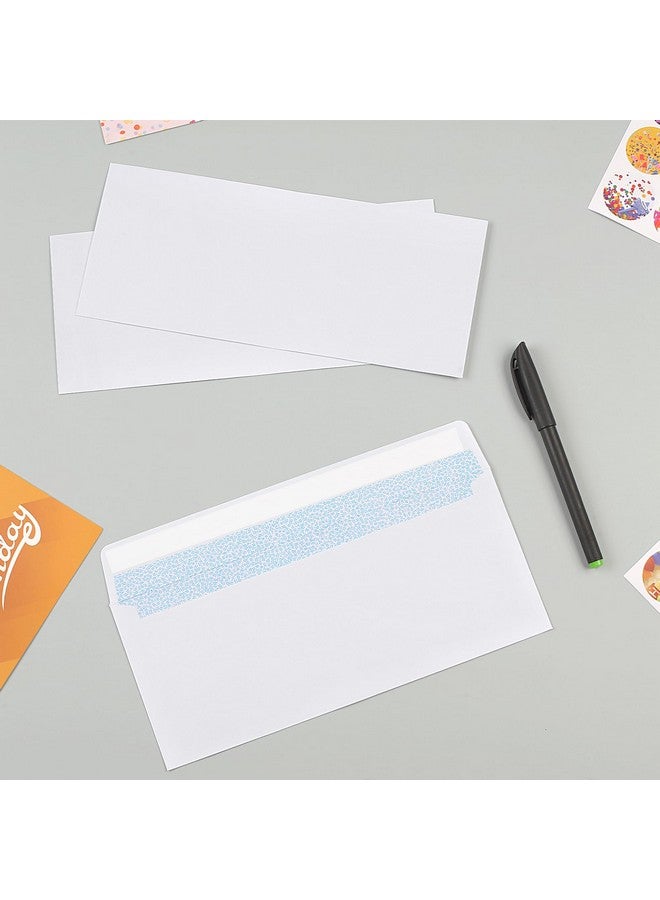 Joyberg 72 Packs #10 Envelopes, Business Envelopes, Envelopes Self Seal, Security Envelopes, Peel And Seal Closure, Size 4-1/8 X 9-1/2 Inches, White, 26Lb - Image 4