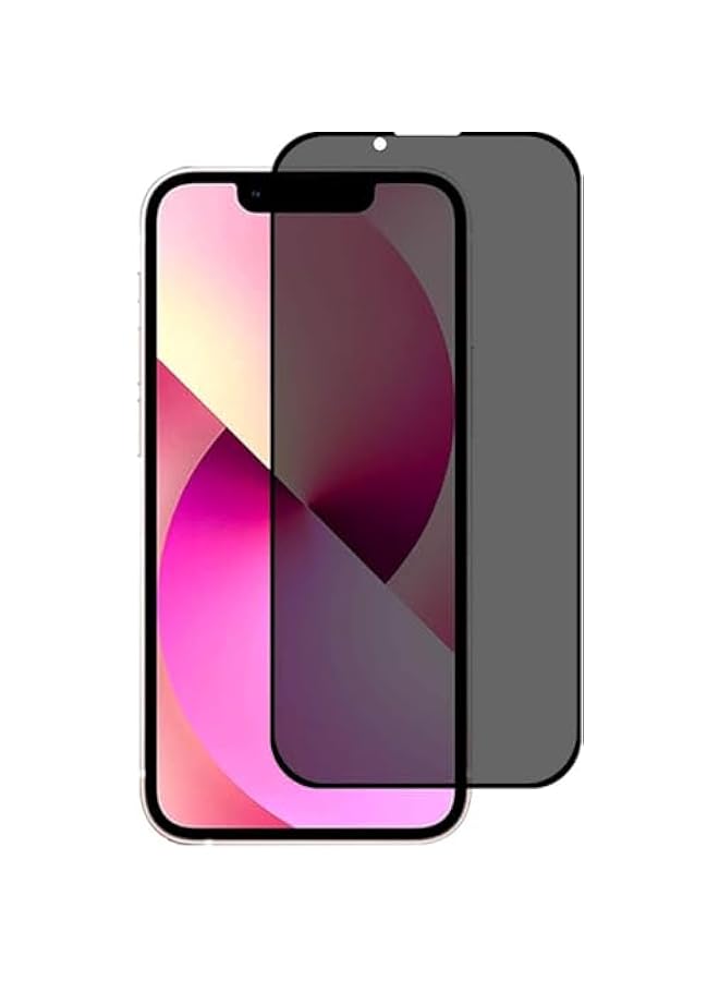 Mietubl Privacy Screen Protector For iPhone 13 Mini , Anti-Spy,  9H Hardness, Anti-Fingerprint, Scratch Resistant, Easy Installation - iPhone 13 Mini Tempered Privacy