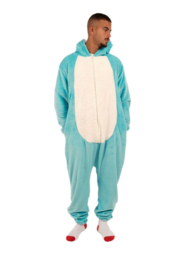 In Your Shoe Blue Bear Onesie - Image 3
