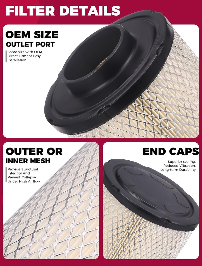 OLIFANT Air Filter for Polaris Ranger 570 and Crew 570 - 2 Pack - Image 4