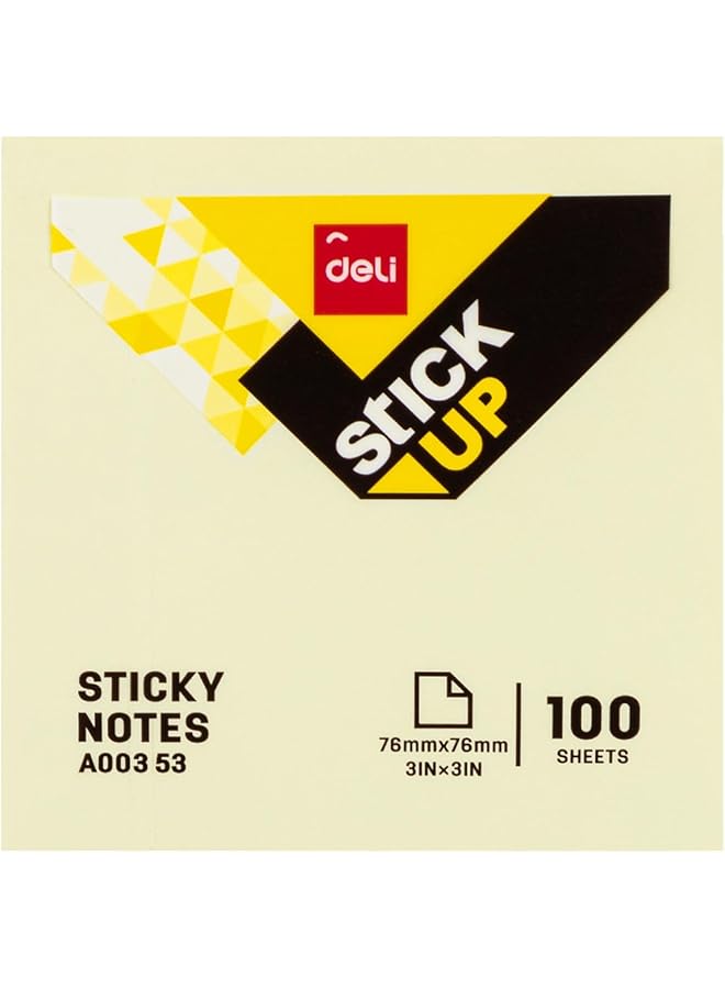 Deli Ea00353 100 Sheets Sticky Notes 76 Mm - Image 1