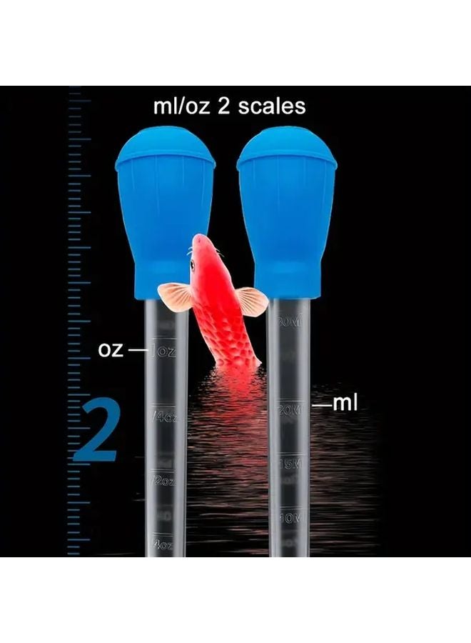 Black Aquarium Siphon Pipette 3 Size Detachable Fish Tank Vacuum Cleaner Tool - Image 4