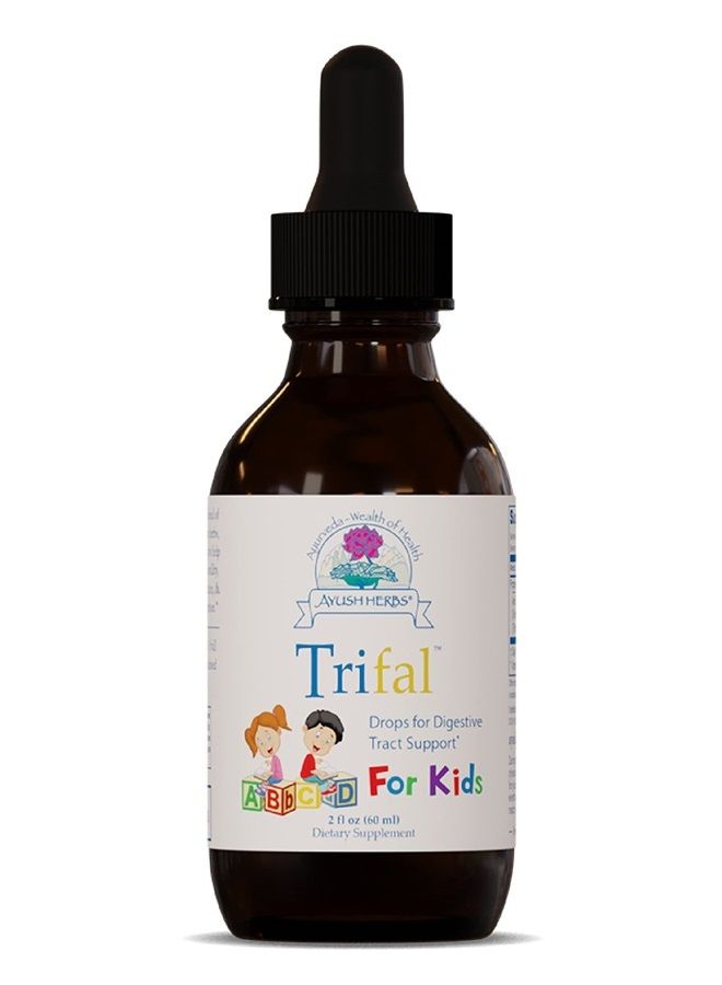 Ayush Herbs Trifal Drops for Kids, Digestive Support Supplement for Children, Drops for Digestion, Intestinal Health, and Antioxidant Boost - Image 1