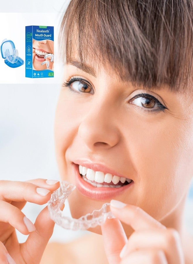 Buildcon 2 Pcs Night Guard for Teeth Grinding, Comfort Fit Mouth Guard for Sleeping Teeth Clenching, Grinding Guard for Nighttime Use - Image 2
