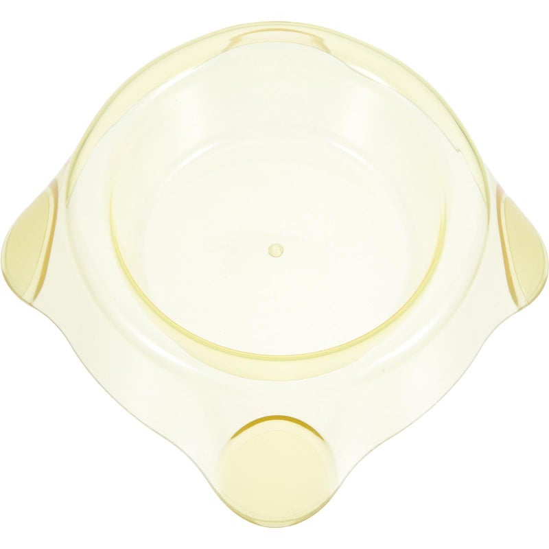 Candy Color Crystal Large Yellow Pet Food Bowl Water Dish for Dogs Cats Home Travel - Image 2