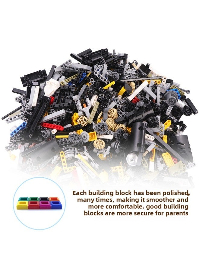 [50g Minimum Order] MOC Building Blocks Compatible With Lego 20877-person Accessories Micro-curly Short Hair On Both Sides-Color:20877 (about 50 Pieces)-Specifications:Transparent Blue  - Image 3