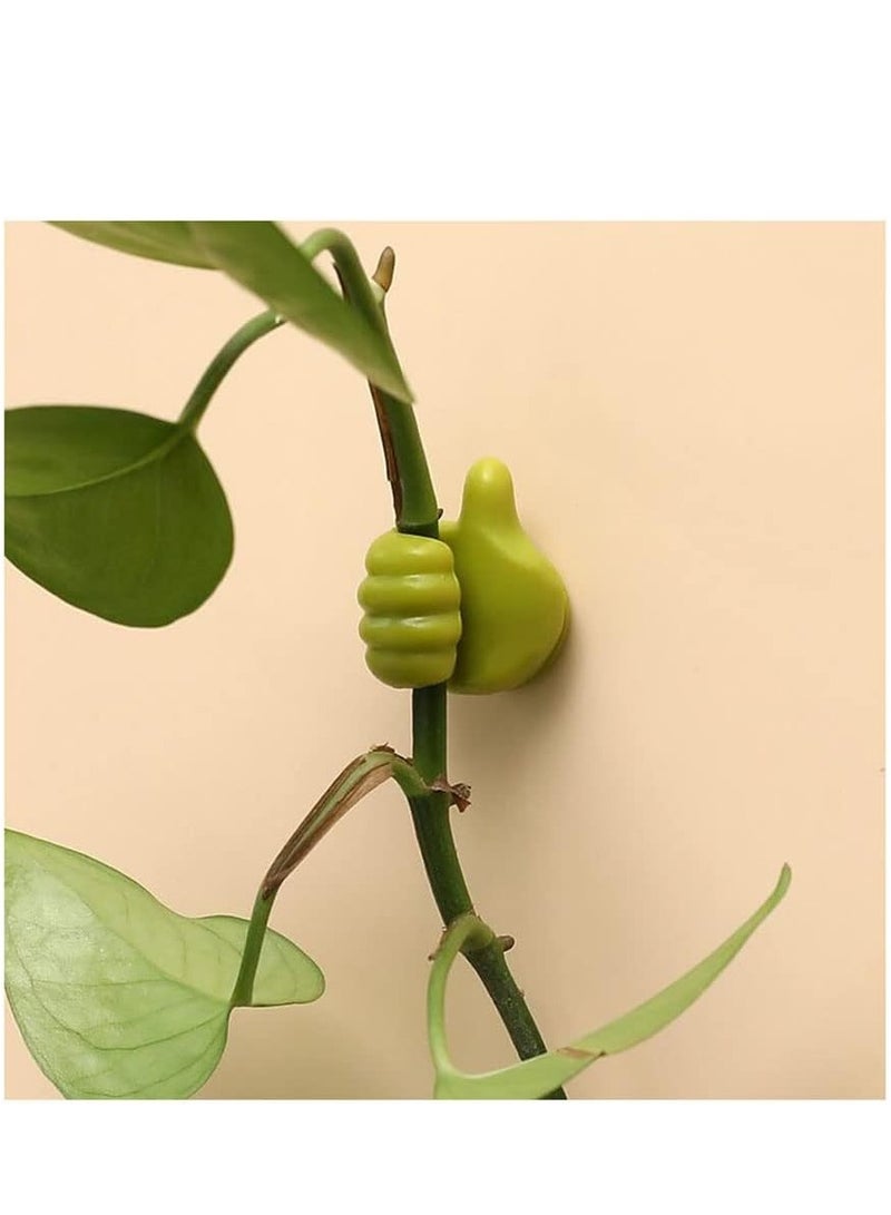 Creative Thumb Shape Self-Adhesive Wall Hooks Multifunctional Silicone Cable Organizer Key Holder and Wire Clip for Home Office & Car - Multicolor - Image 5