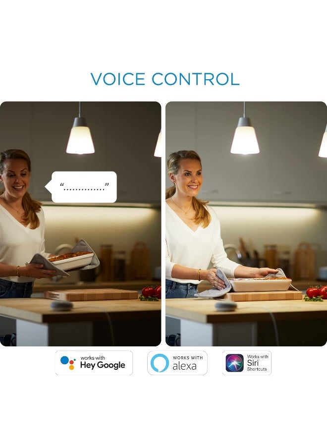Philips - WiZ Connected Color 60W Candle B11 Smart WiFi LED Light Bulb, 16 Million Colors, Compatible with Alexa and Google Home Assistant, No Hub Required - Image 1