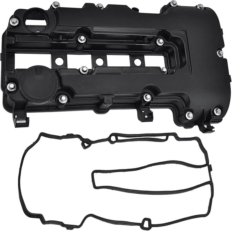 BDFHYK 55573746 Engine Camshaft Valve Cover with Gasket Compatible with Chevy Cruze Volt Trax Sonic 2011-2015, Encore 2013-2020, ELR 1.4L 2014-2016, Replace 25198874 25198498 264-968 - Image 1