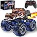 BAODLON Remote Control Monster Car 24GHz RC Crocodile Monster Truck Toys for 3 4 5 6 7 8 Years Old Boys Kids All Terrain RC Truck Off Road with Spray Light Rechargeable Battery Christmas Birthday Gifts - Image 2