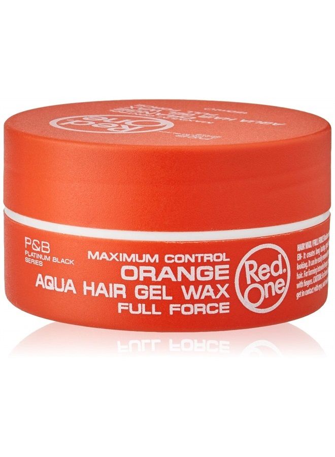 Redone شمع شعر جل أكوا من ريد وان، برتقالي - Image 1