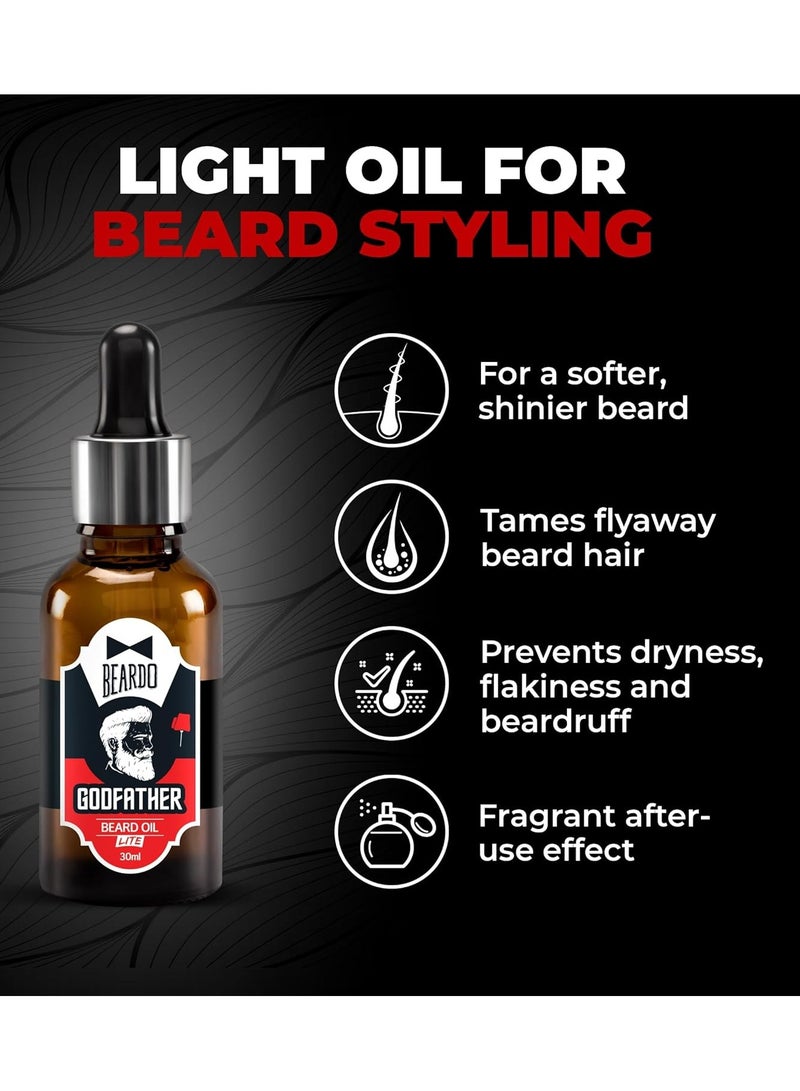 BEARDO Combo Beard Oil and Beard Wash For Men - Nourishment Cleanses - Purifying and Hydrating Skin Cleaner With Avocado, Argan Oil - Shiny Patchy and Fast Beard Growth - Image 2