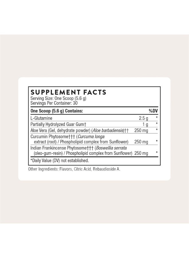 Thorne Leaky Gut Support* - Orange Vanilla Flavored - Dietary Supplement - Net wt 5.9 oz (168 g) - Image 2