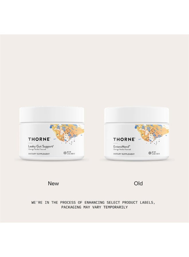 Thorne Leaky Gut Support* - Orange Vanilla Flavored - Dietary Supplement - Net wt 5.9 oz (168 g) - Image 3