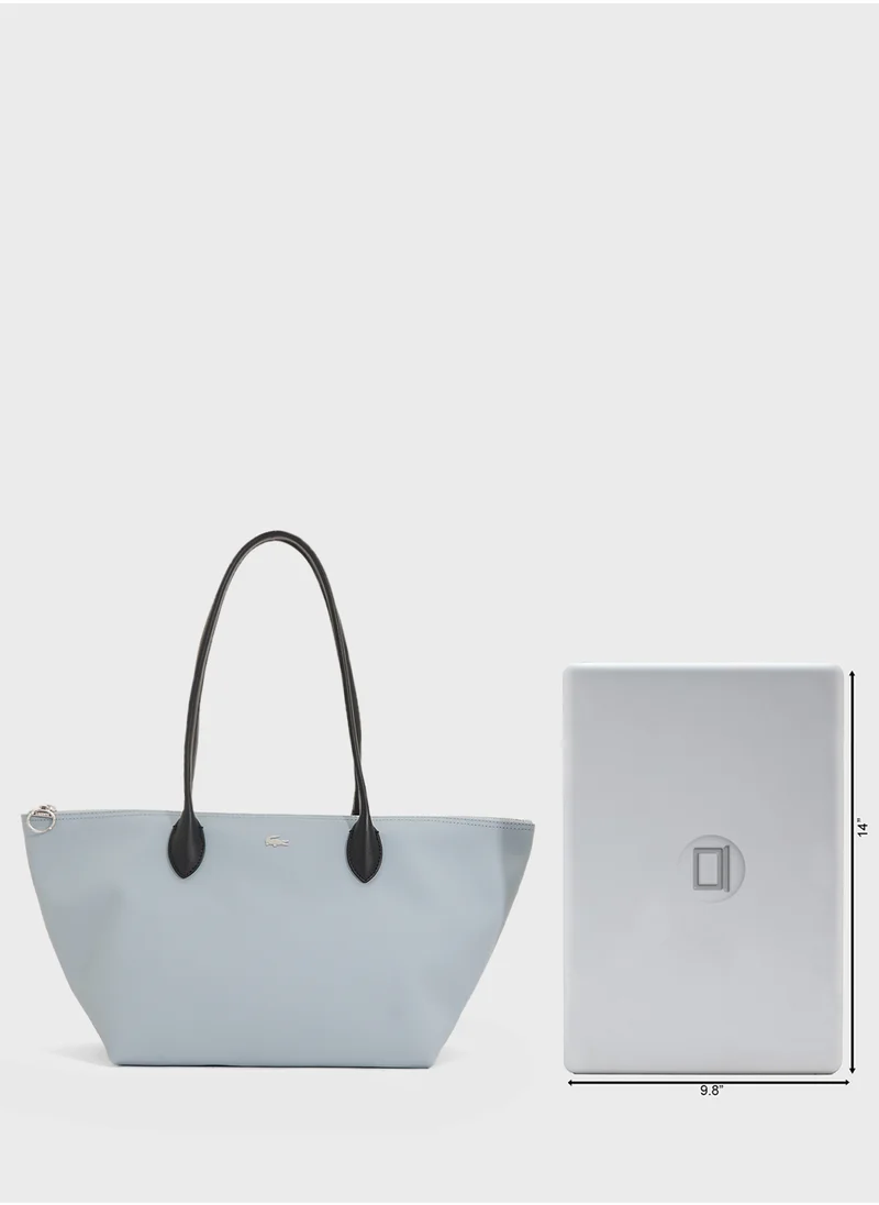 LACOSTE Essentials Top Handle Zip Over Tote