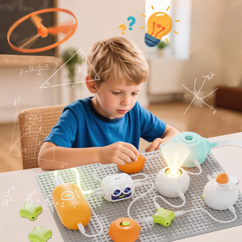 Anyeve Science Kits for Kids, 448+ Projects Circuit Exploration Kits Educational Electronics Toys for Boys & Girls Hands-On Engineering Toy, Birthday, Halloween, Christmas Gift for Ages 5 6 7 8 9 10 11 12 - Image 5