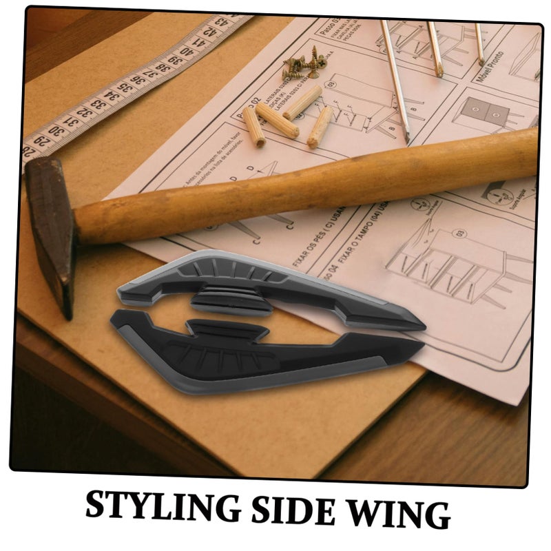 Universal Motorcycle Side Spoiler Aerodynamic Design Easy Installation - Image 4