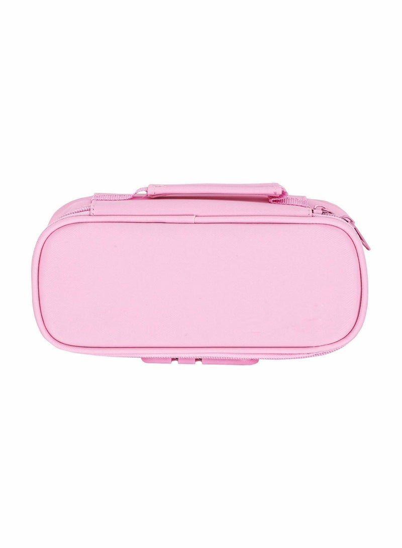 Lockable Pencil Case Holder, Waterproof Large Capacity Pencil Bag with Combination Lock Password, Portable Office Stationery Makeup Bag School Supplies Pouch Storage Carrying Box - Image 4