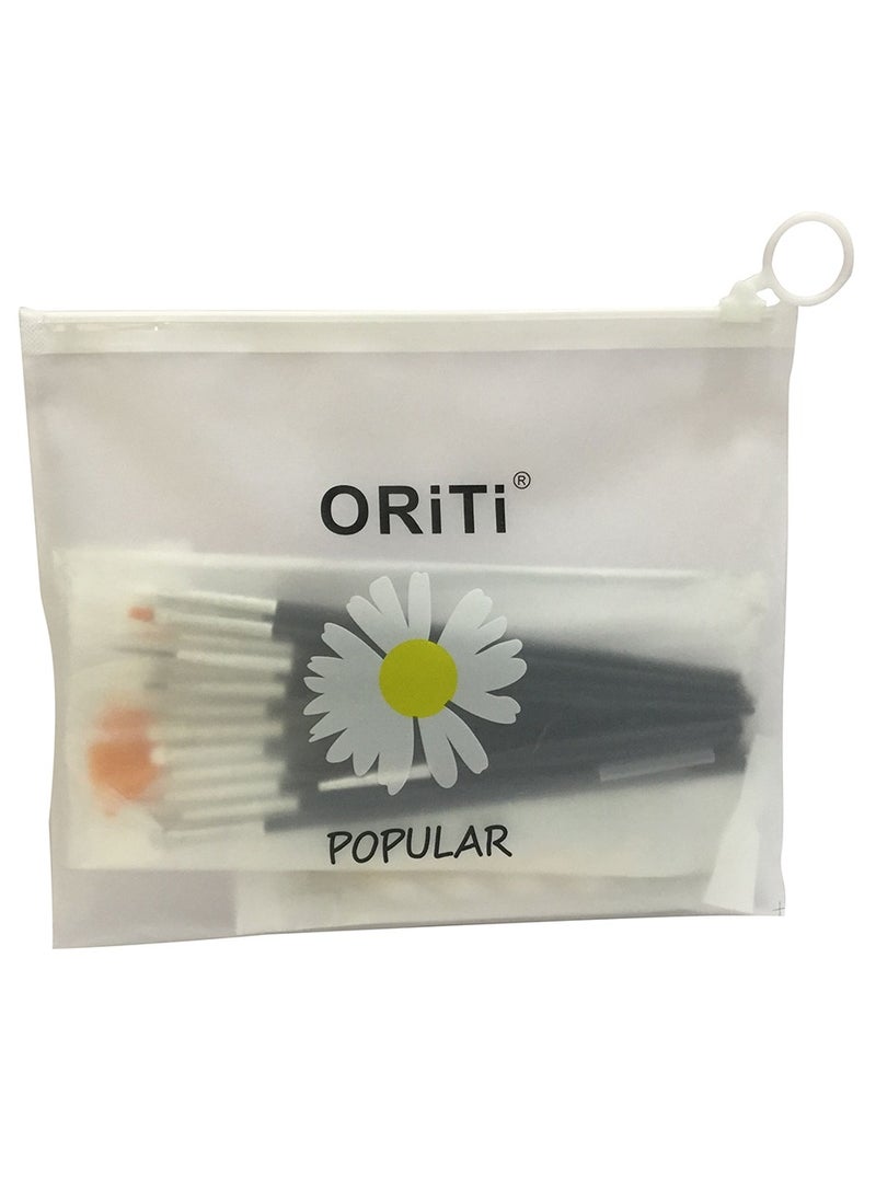 20-Piece Nail Art Pens Kit Painting Polish Design Tools Set - Black
