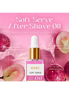 KOEC Strawberry After Shave Oil-Hydrating and Pore Clearing Formula-Cooling After Shave Treatment for Bikini Area,Post-Shave Hydration,Non-greasy,Fash-absorbing Daily Shave Oil-1.01 OZ  - Image 2