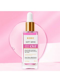 KOEC Strawberry After Shave Oil-Hydrating and Pore Clearing Formula-Cooling After Shave Treatment for Bikini Area,Post-Shave Hydration,Non-greasy,Fash-absorbing Daily Shave Oil-1.01 OZ  - Image 5