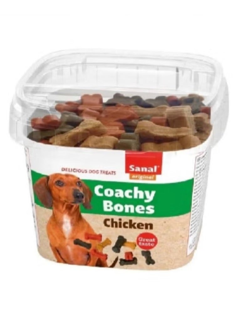 كوتشي بونز مكافات لتدريب الكلاب بنكهة الدجاج - 100 جرام
