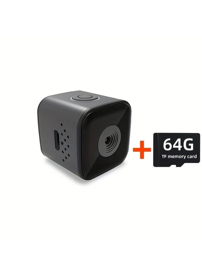 Mini Camera 64GB AI Night Vision Motion Detection 24H Loop Recording Home Security - Image 1