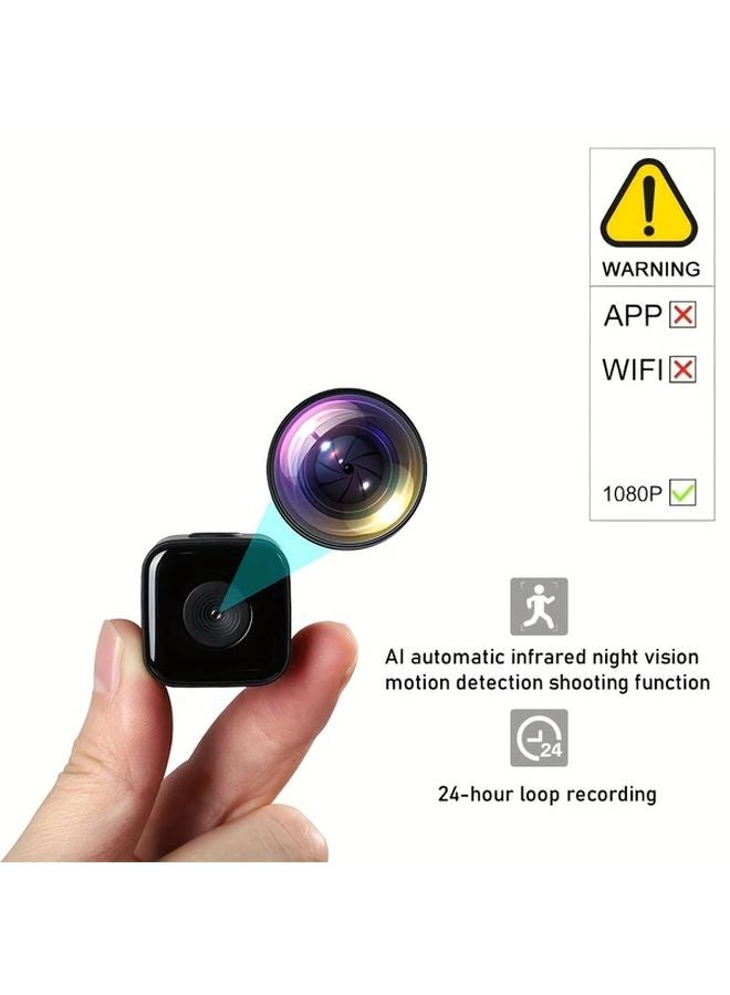 Mini Camera 64GB AI Night Vision Motion Detection 24H Loop Recording Home Security - Image 3