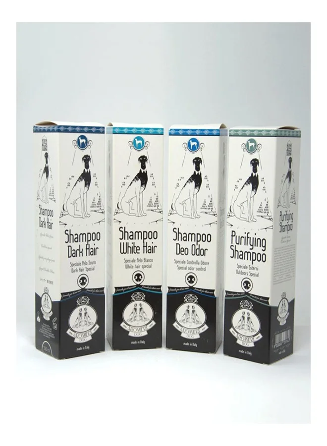 Aromiere Dog Shampoo White Hair (Anti Yellow)  250 ml (8.45 oz)  size  Made in Italy