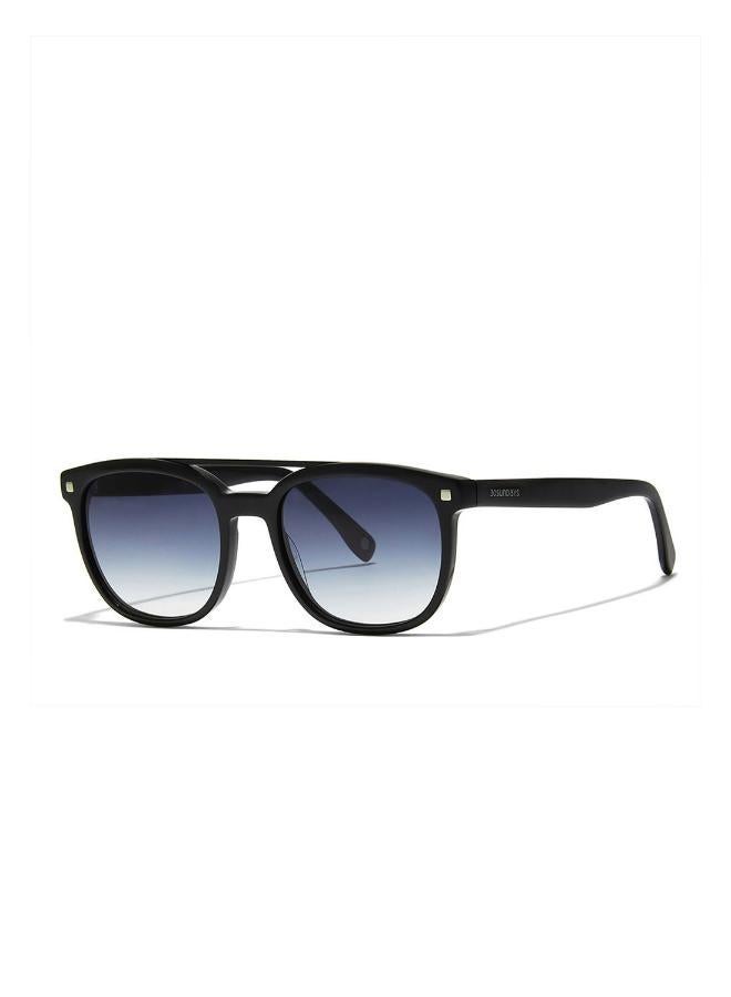 30Sundays M.V.P.,Men Sunglasses, Aviator Sunglasses, UV Protection: UV400 (Black,Blue) - Image 1