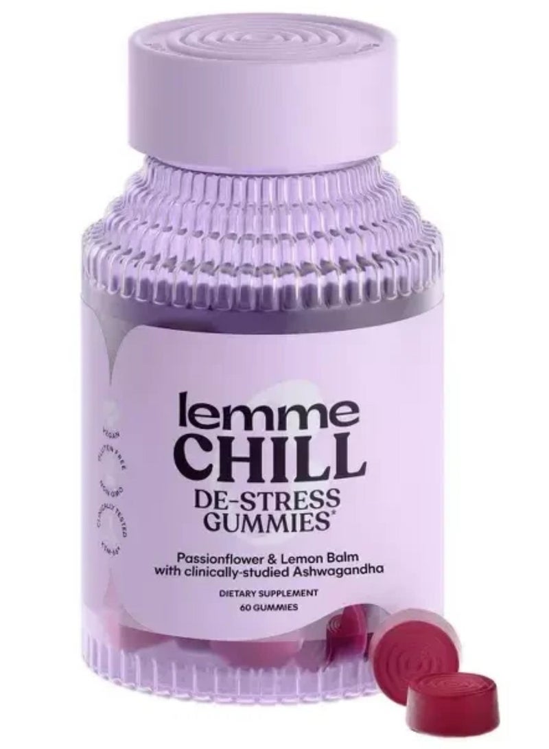 Lemme, Chill, Ashwagandha Gummies, Mixed Berry, 60 Gummies Packaging May Vary - Image 4