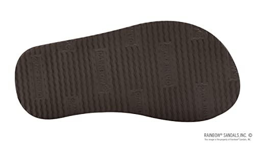 Rainbow Sandals Kid's Single Layer Premier Leather, Dark Brown w/backstrap, 7-8 B(M) US - Image 5