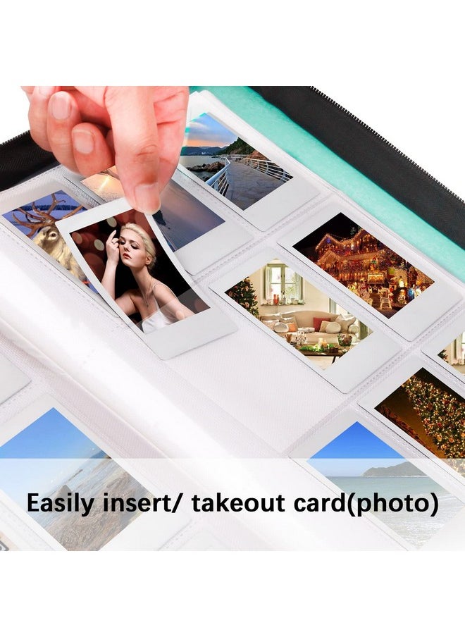 Ruibytree 540 Pockets Photo Album Book For Fujifilm Instax Mini 12 11 9 99 8+8 7+ 90 40 25 26 Liplay Evo Instant Camera, Polaroid Snap/Snap Touch/Pic-300P/Z2300/ Socialmatic Zip Instant Printer (Green)  - Image 4