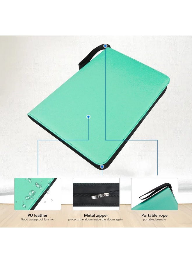 Ruibytree 540 Pockets Photo Album Book For Fujifilm Instax Mini 12 11 9 99 8+8 7+ 90 40 25 26 Liplay Evo Instant Camera, Polaroid Snap/Snap Touch/Pic-300P/Z2300/ Socialmatic Zip Instant Printer (Green)  - Image 5
