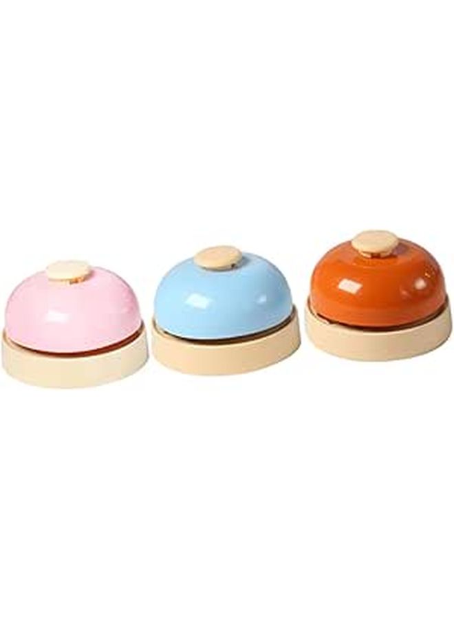 3 Pcs Pet Training Bell Set Interactive Chew Toy For Puppies Dog Bell - Image 1
